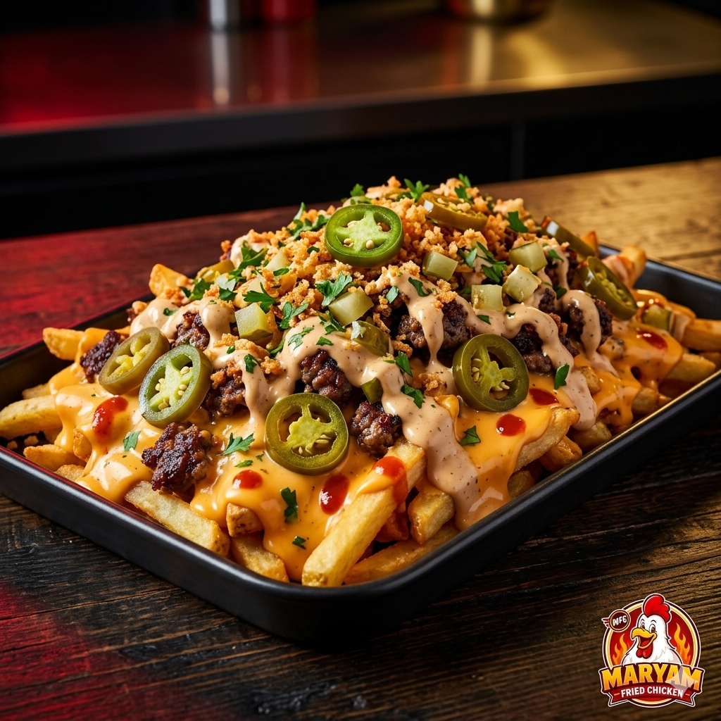 Loaded Burger Fries