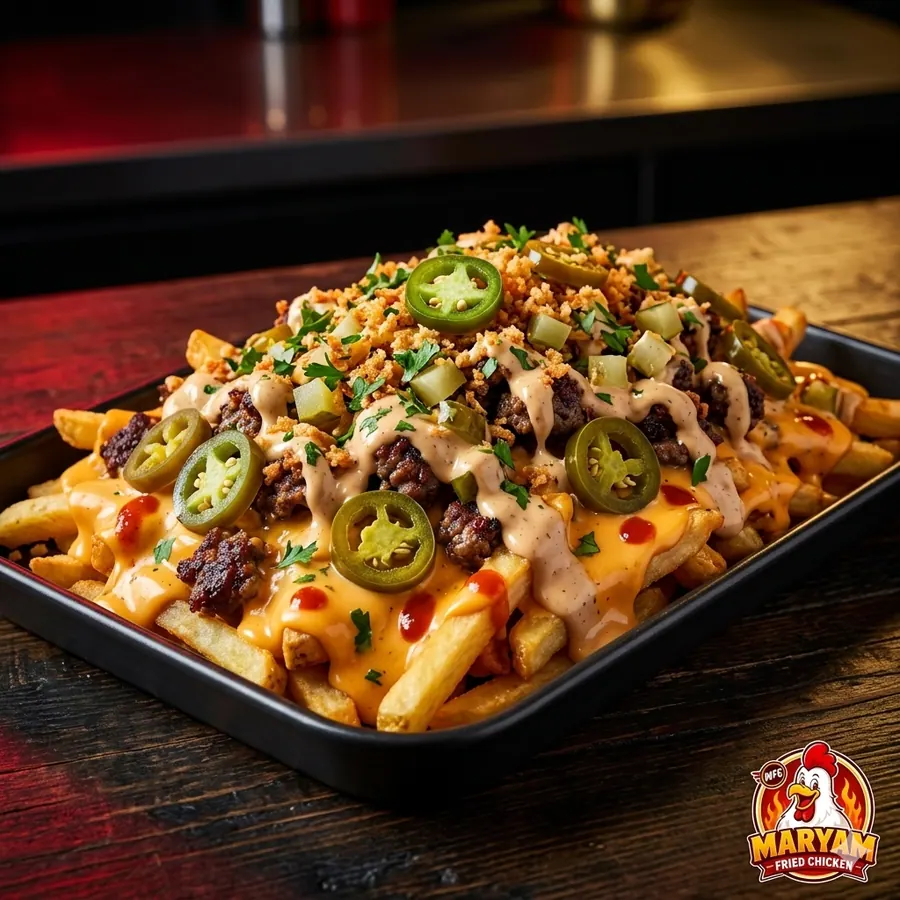 Loaded Burger Fries