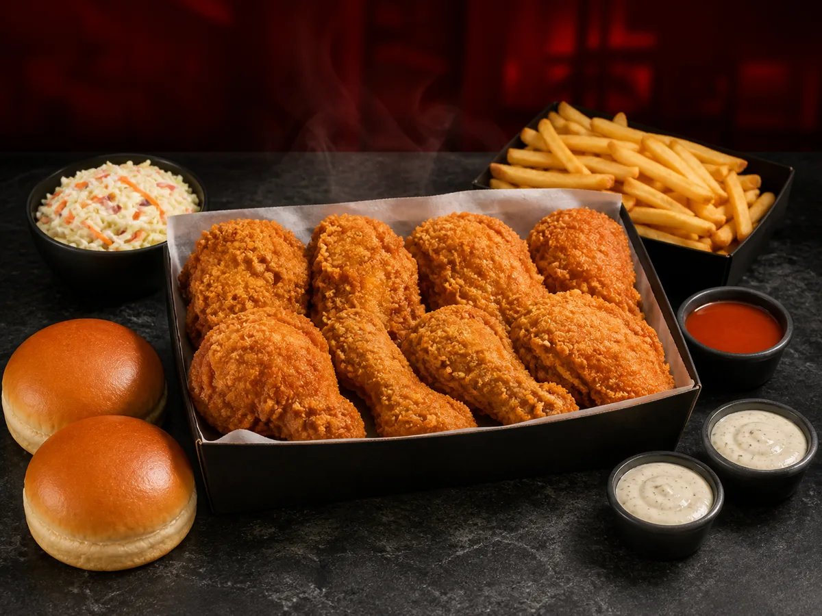 8 Piece Broast Box