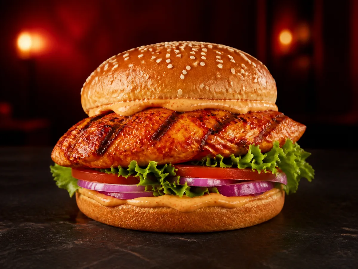 Peri Peri Chicken Burger