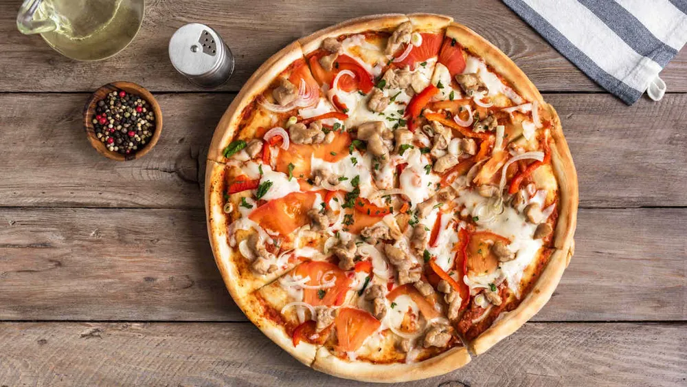 Peri Peri Chicken Pizza